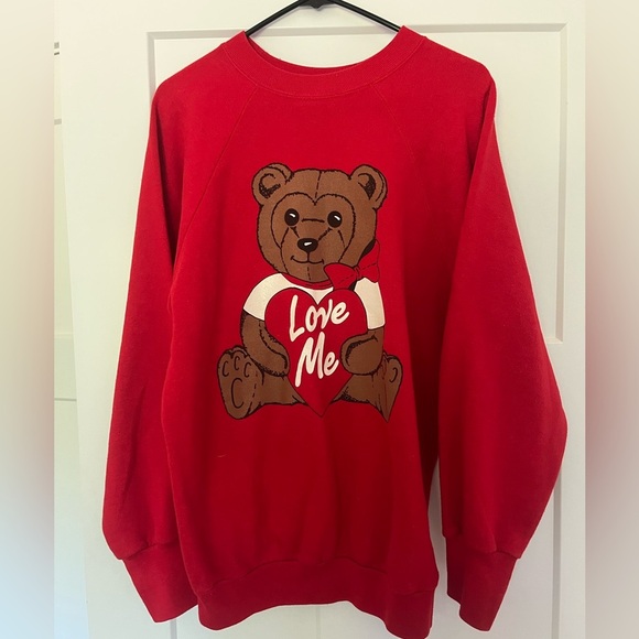 Vintage Bear Crewneck Sweatshirt - Picture 1 of 3